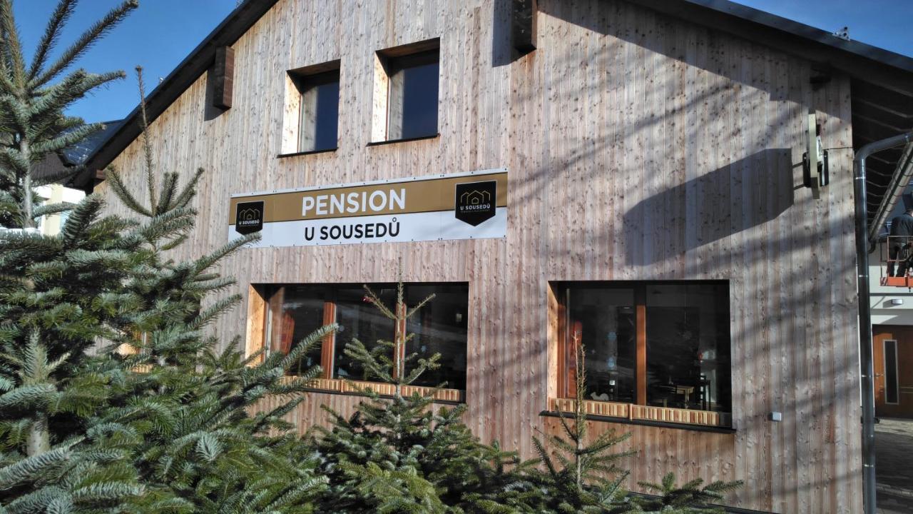 סטראז'ני Pension A Restaurace U Sousedu מראה חיצוני תמונה